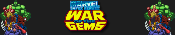 Marvel Super Heroes in War of the Gems